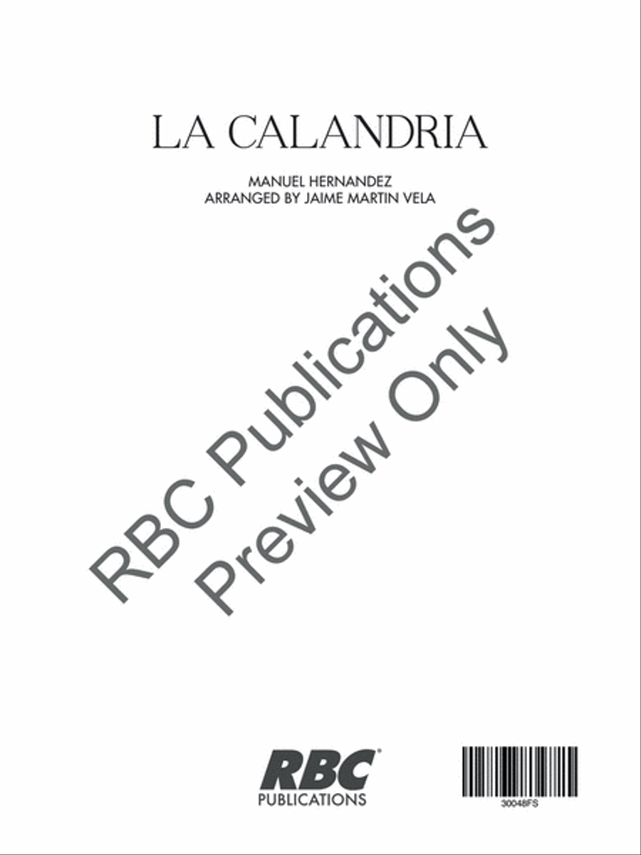 La Calandria Mariachi (Score) Voice scores gallery preview page 9