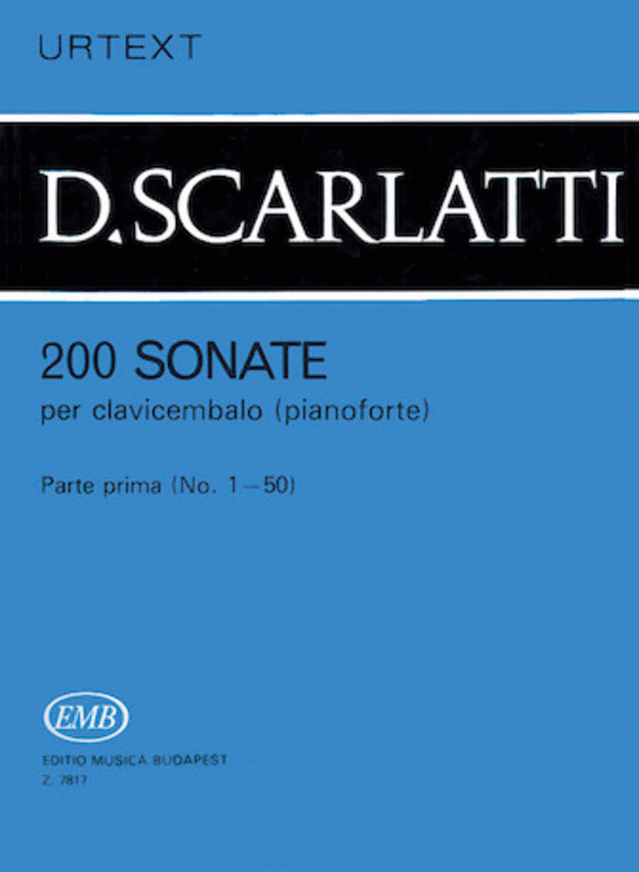 Domenico Scarlatti : 200 Sonatas - Volume 1