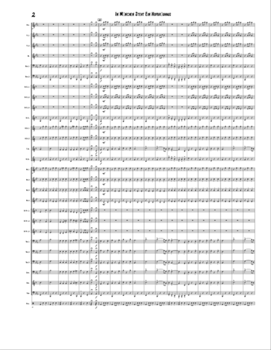 Hofbrauhaus Concert Band scores gallery preview page 2