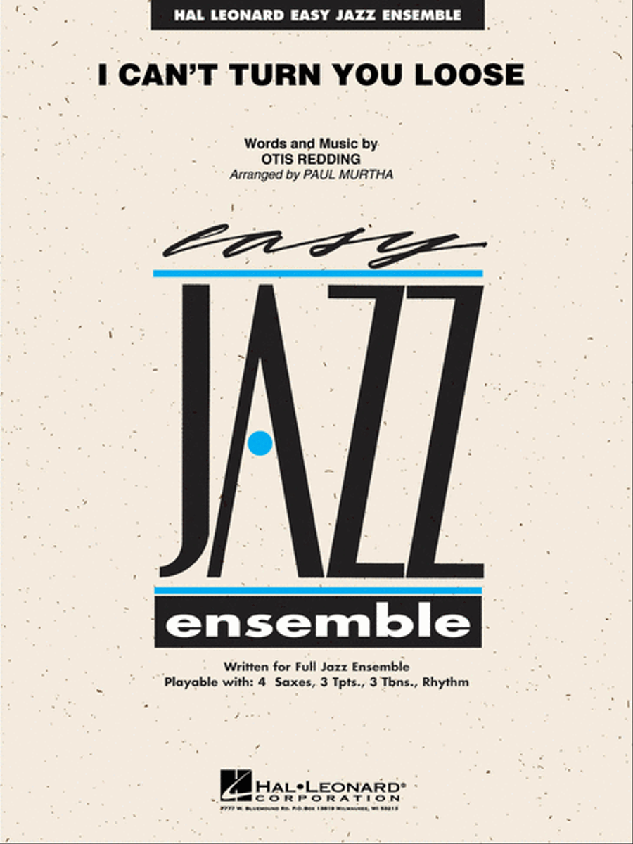 I Can't Turn You Loose Jazz Ensemble scores gallery preview page 1