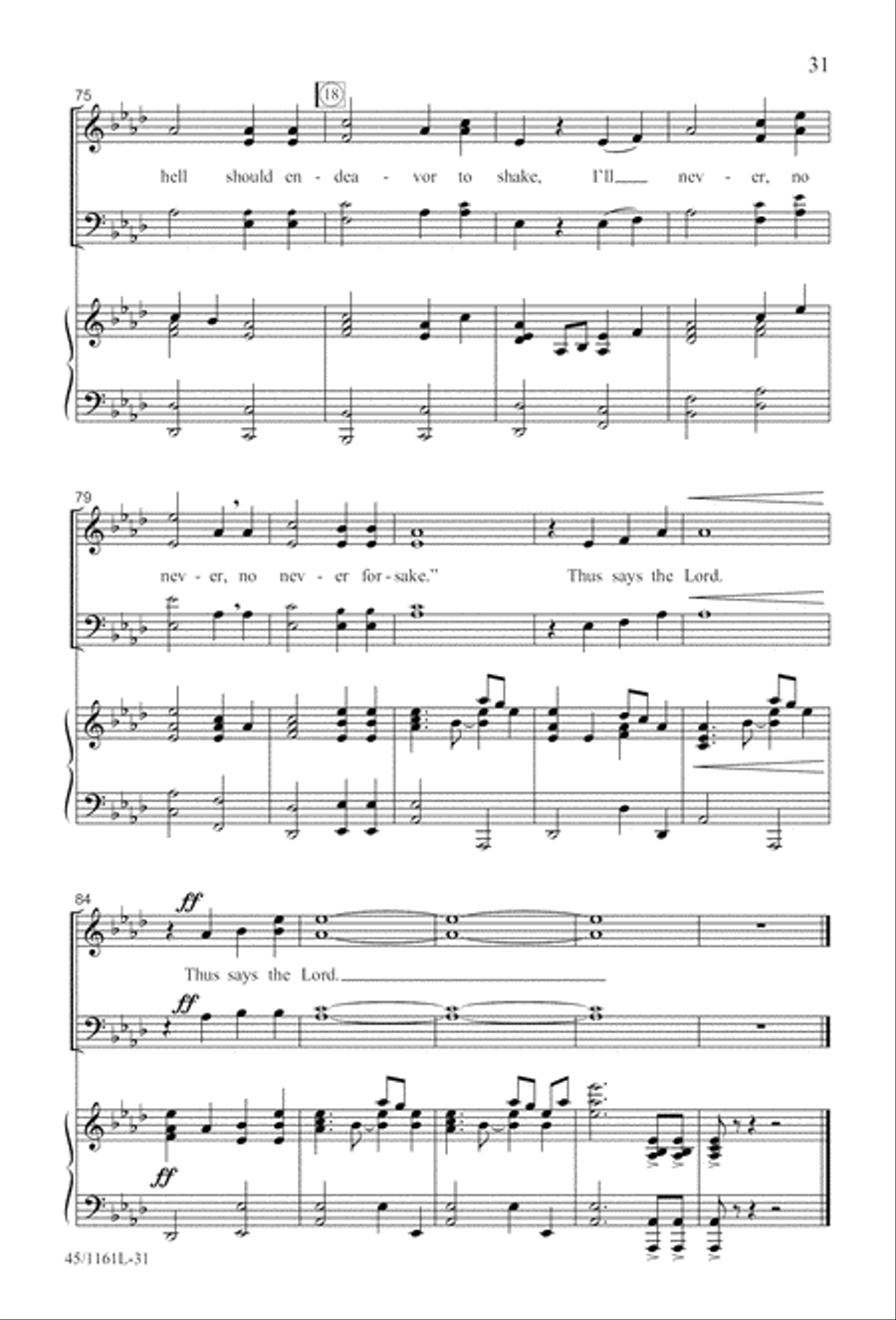 Hymns We Love to Sing Hymns We Love to Sing 3-Part scores gallery preview page 32