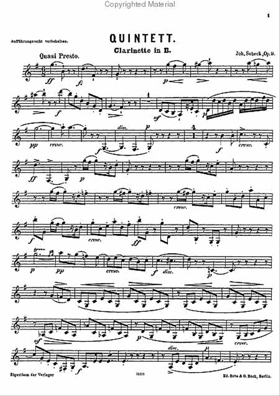 Wind Quintet in F, Op. 9 Woodwind Quintet scores gallery preview page 3