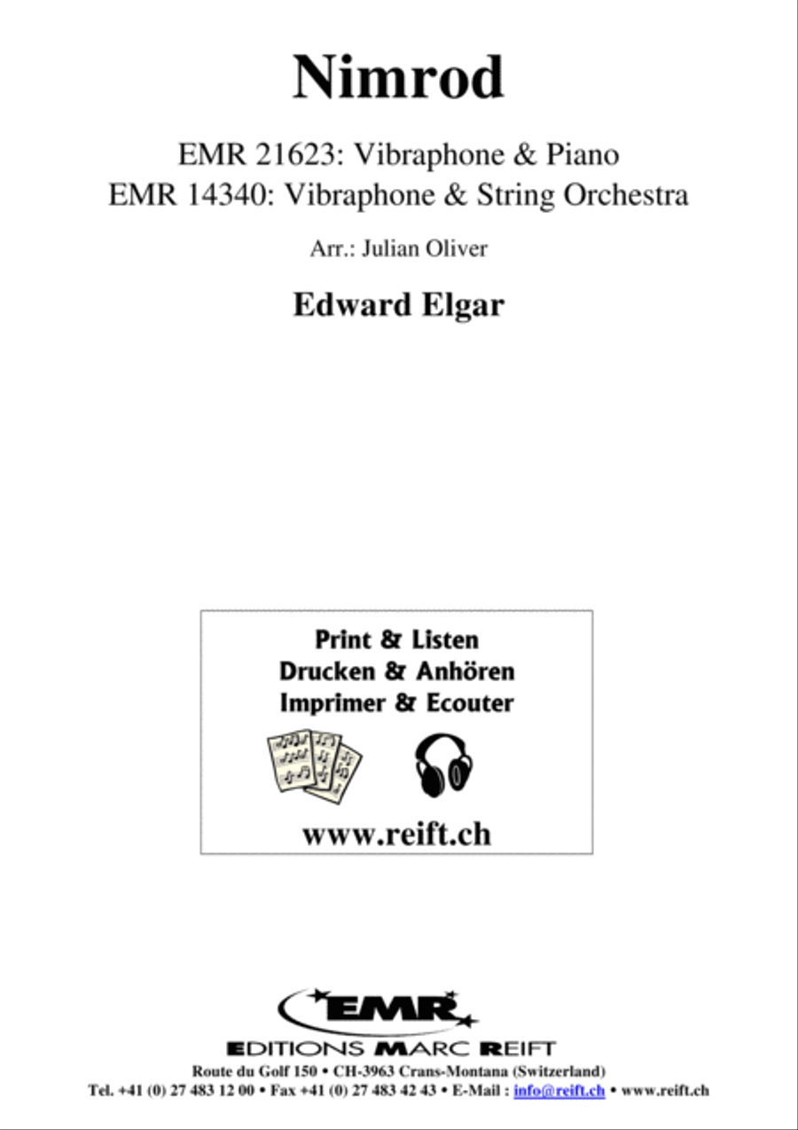 Nimrod Piano Accompaniment scores gallery preview page 2
