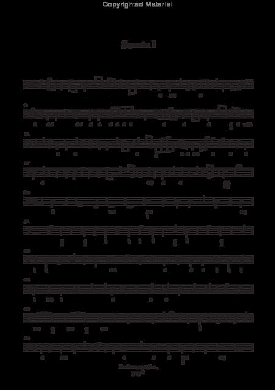 Harmonia instrumentalis op.5 (Wurzburg, 1664) Bassoon scores gallery preview page 4