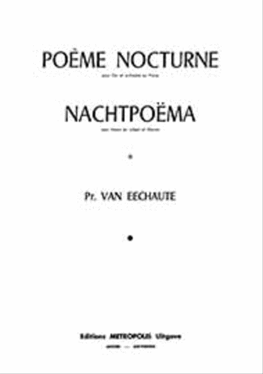 Nachtpoema