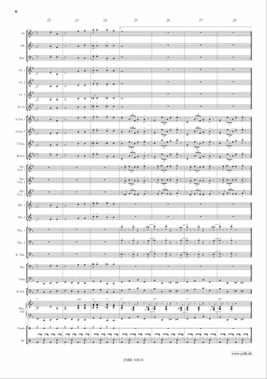 Freedom Concert Band scores gallery preview page 7