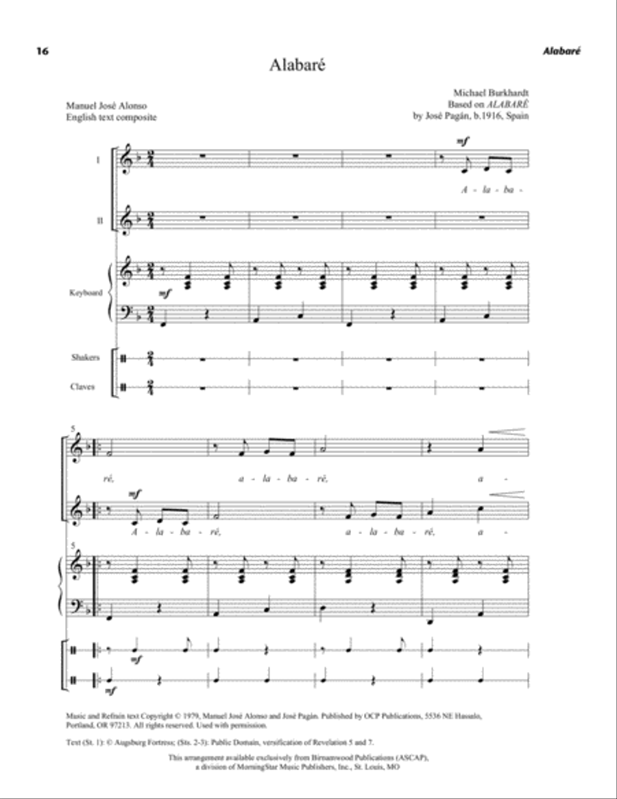 Part-Singing: Global Style Children's Choir scores gallery preview page 9