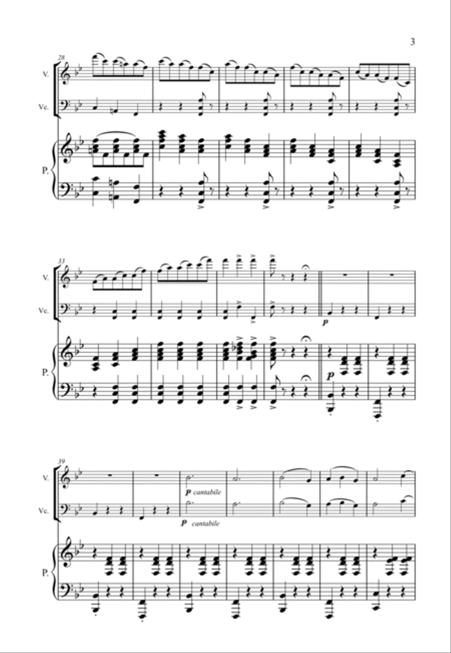 Sleeping Beauty - Piano Trio Sleeping Beauty - Piano Trio Piano Trio scores gallery preview page 4