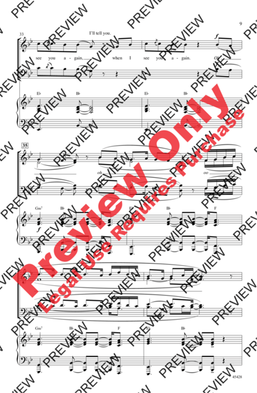 See You Again - SoundTrax CD (CD only) Choir scores gallery preview page 9