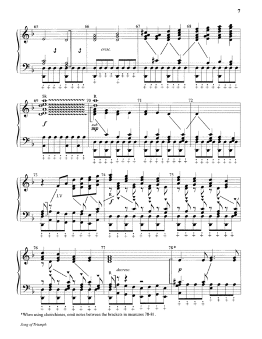 Song of Triumph