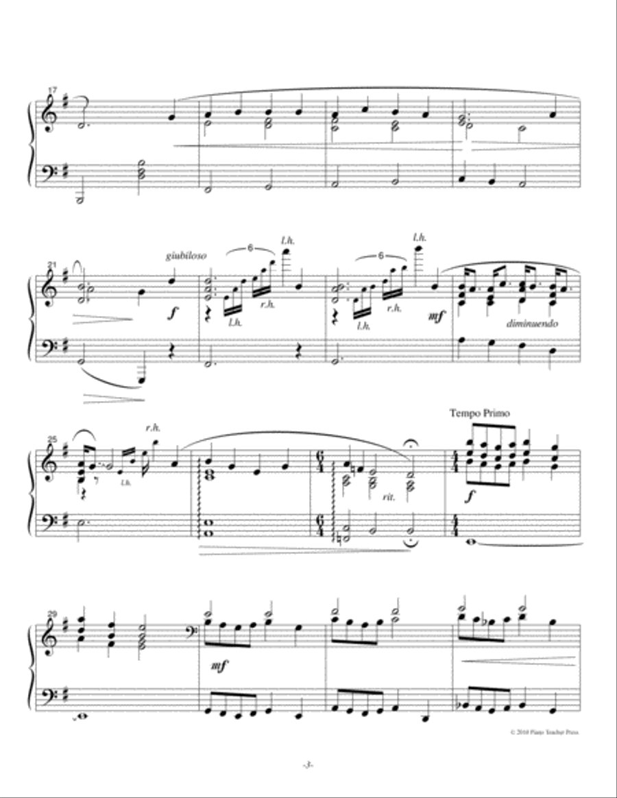 O Come O Come Emmanuel O Come O Come Emmanuel Piano Solo scores gallery preview page 3