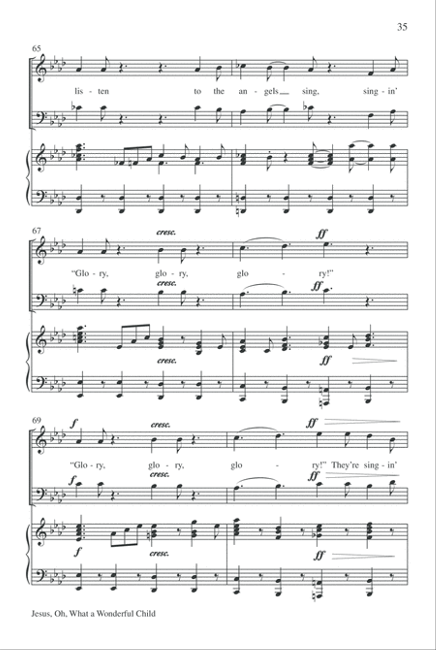 Easy Anthems, Vol. 5 Easy Anthems, Vol. 5 3-Part scores gallery preview page 38