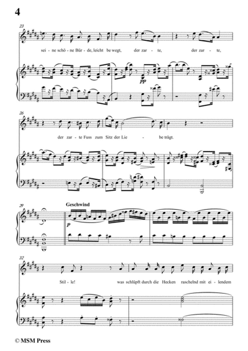 Schubert-Die Erwartung,Op.116,in B Major,for Voice&Piano image number null