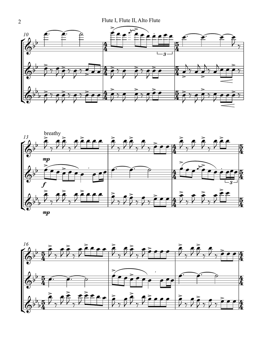 With a Fife and Drum Woodwind Trio scores gallery preview page 2