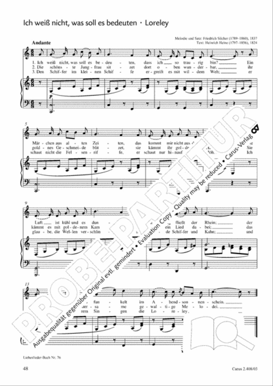 Love songs. Collection for voice & piano. 80 arrangements for weddings and celebrations Voice scores gallery preview page 40