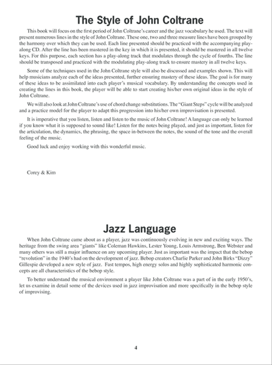 Essential Jazz Lines in the Style of John Coltrane, Flute Flute scores gallery preview page 5