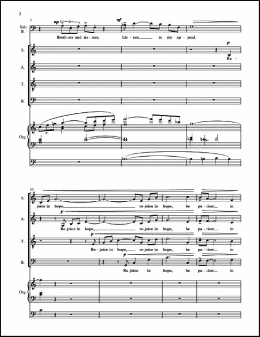 Rejoice in Hope Rejoice in Hope 4-Part scores gallery preview page 4