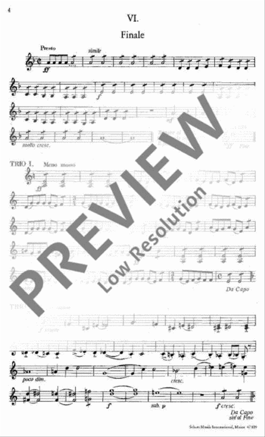 Little Suite 4-Part scores gallery preview page 13