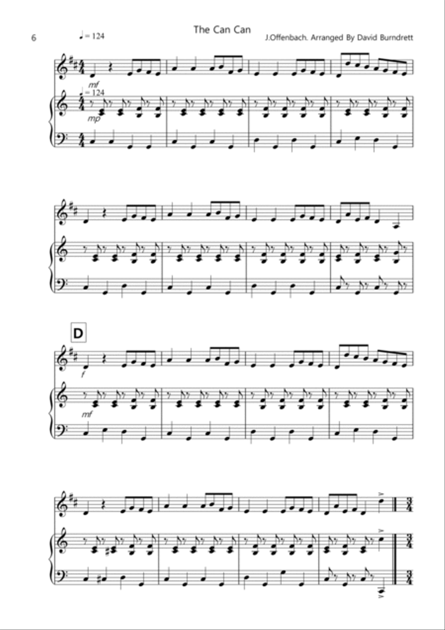 8 Pieces for Trumpet And Piano 8 Pieces for Trumpet And Piano Trumpet Duet scores gallery preview page 6