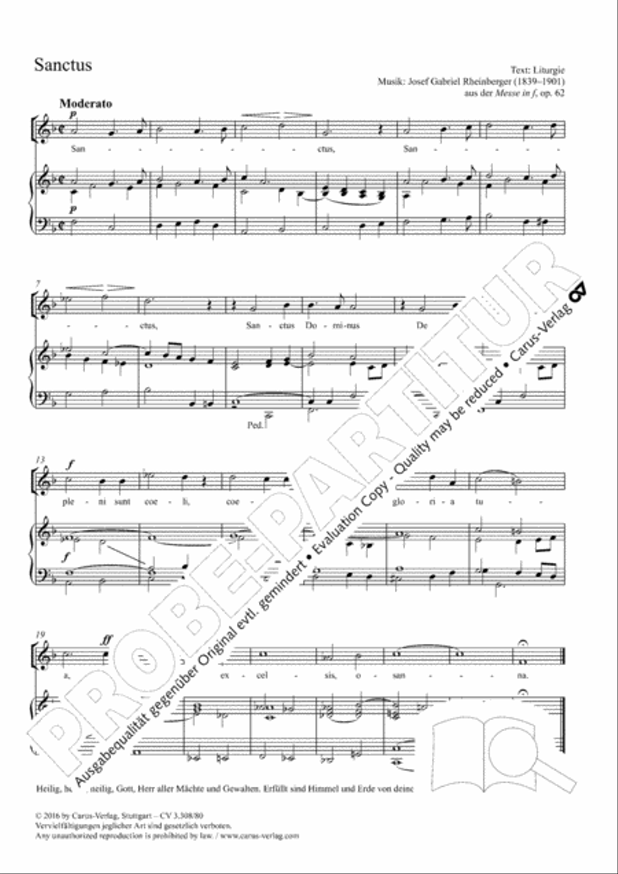 Sanctus Sanctus Choir scores gallery preview page 2