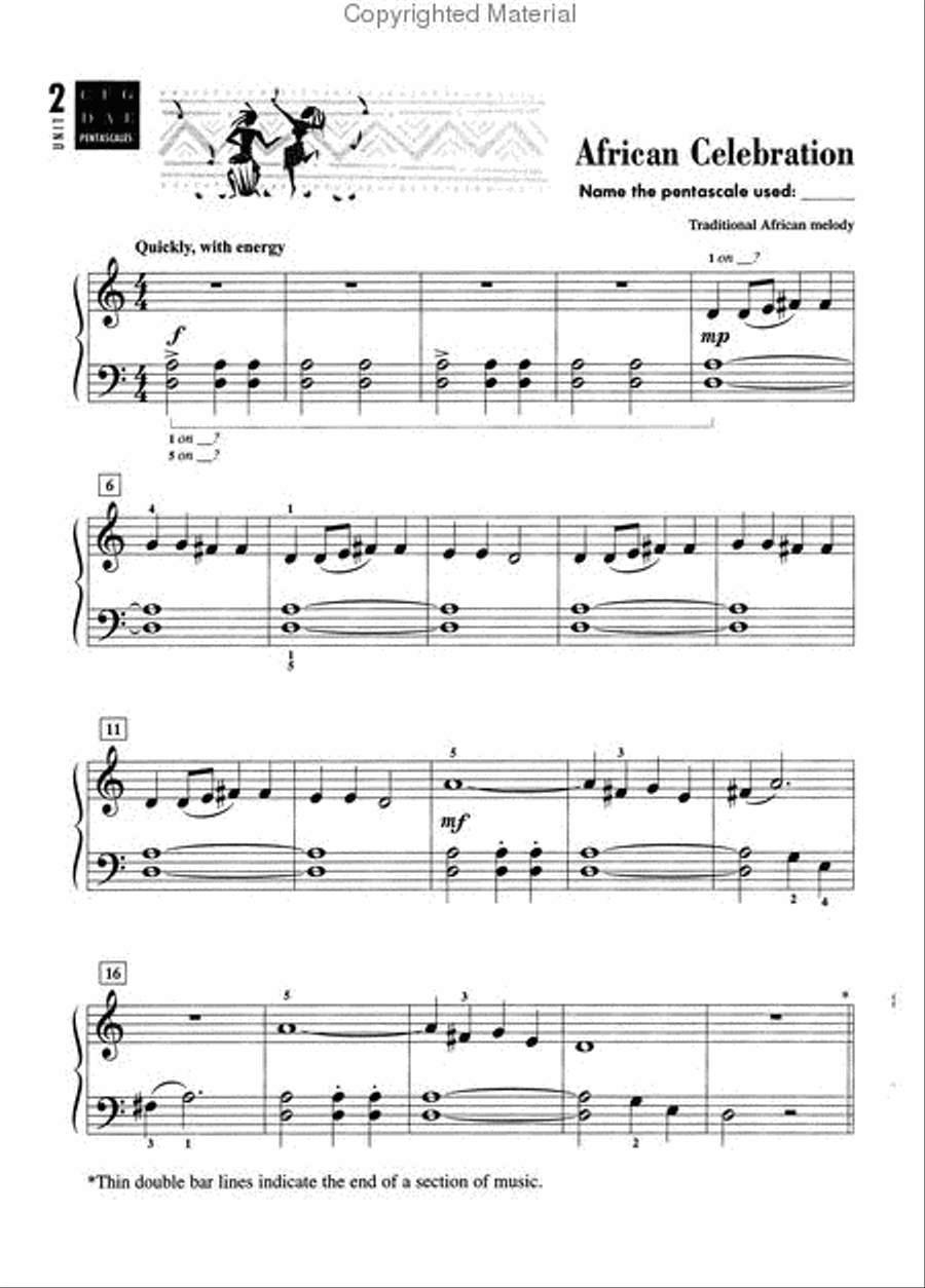 Accelerated Piano Adventures for the Older Beginner Piano Method scores gallery preview page 4