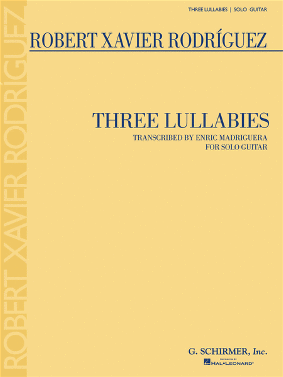 Three Lullabies Acoustic Guitar scores gallery preview page 1