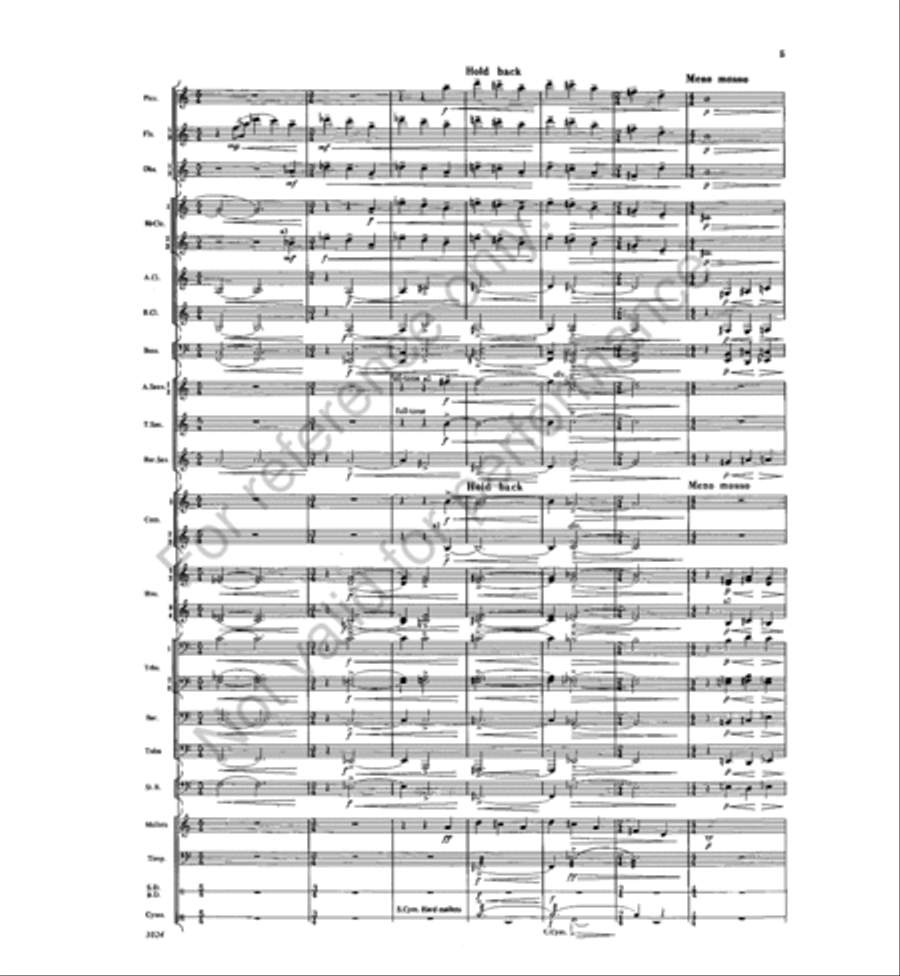 Contexture Concert Band scores gallery preview page 4