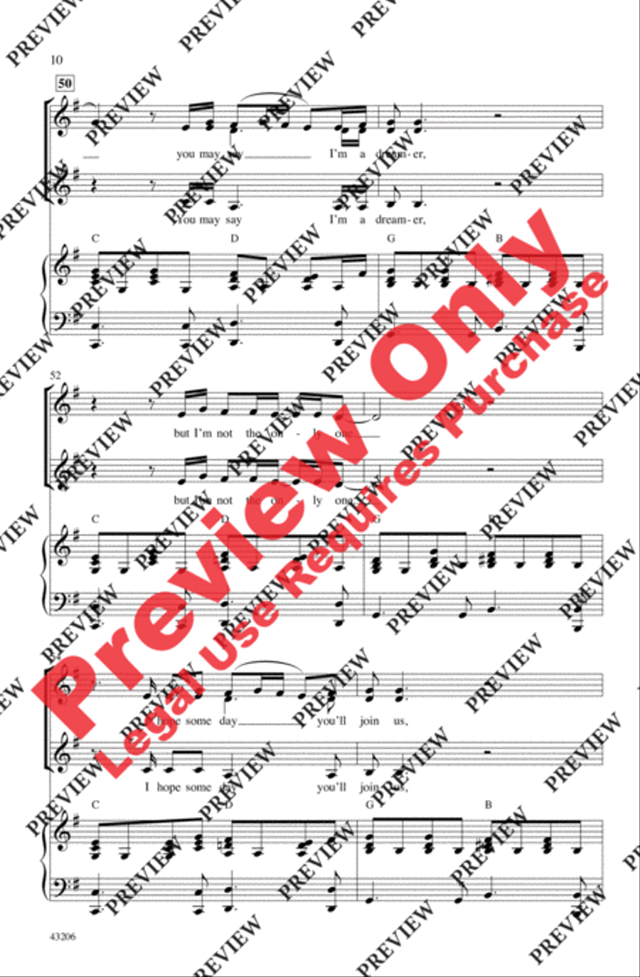 Imagine Imagine Women's Choir scores gallery preview page 21