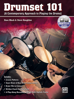 Book cover for Drumset 101