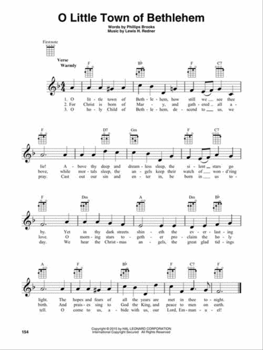100 Most Beautiful Christmas Songs Ukulele scores gallery preview page 7