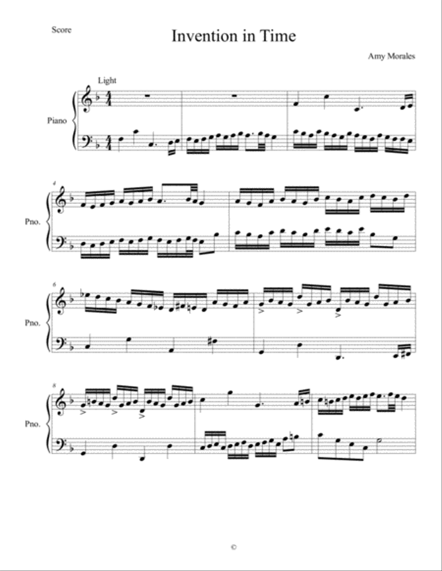 Invention in Time Piano Method scores gallery preview page 2