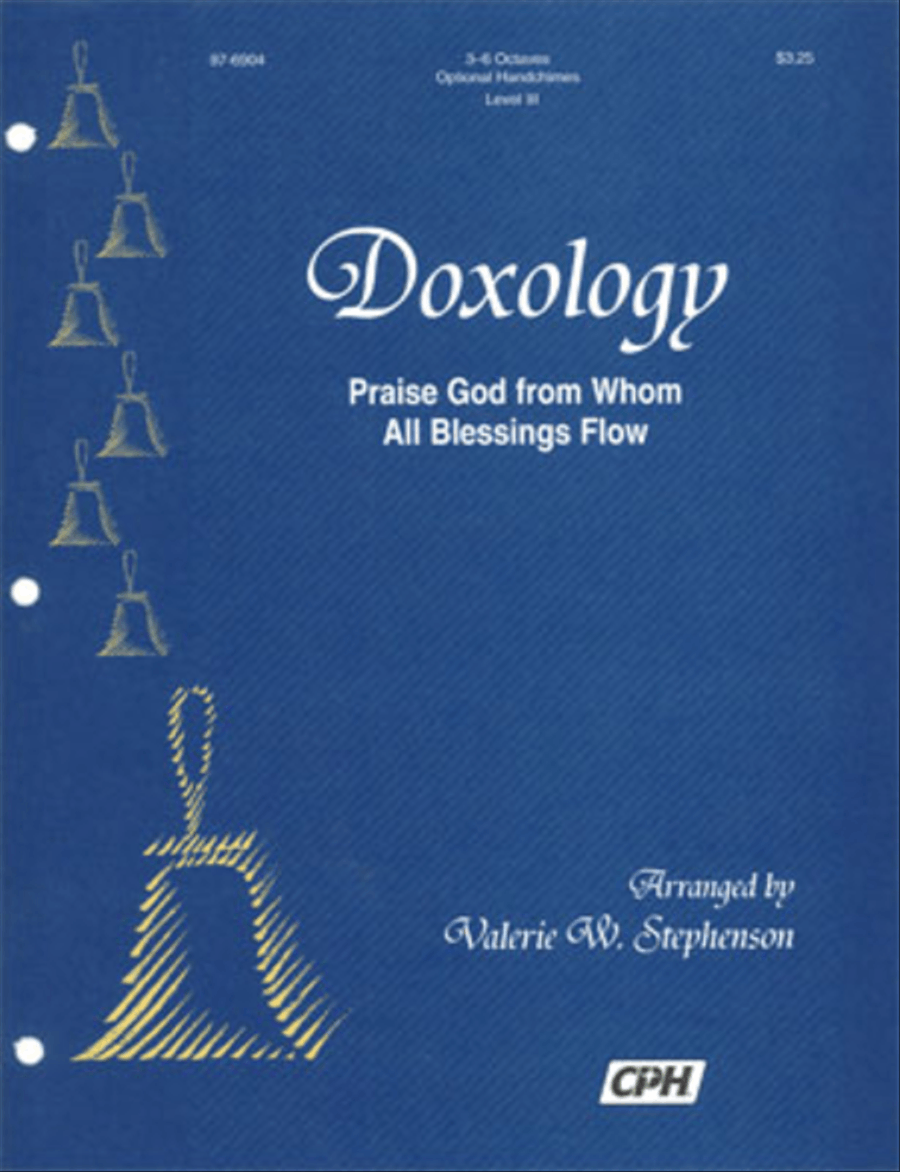 Doxology / Praise God from Whom All Blessings Flow Handbell Choir scores gallery preview page 1