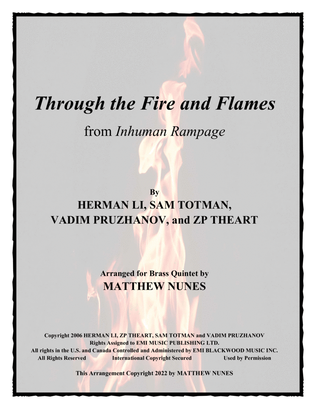 Book cover for Through The Fire And Flames