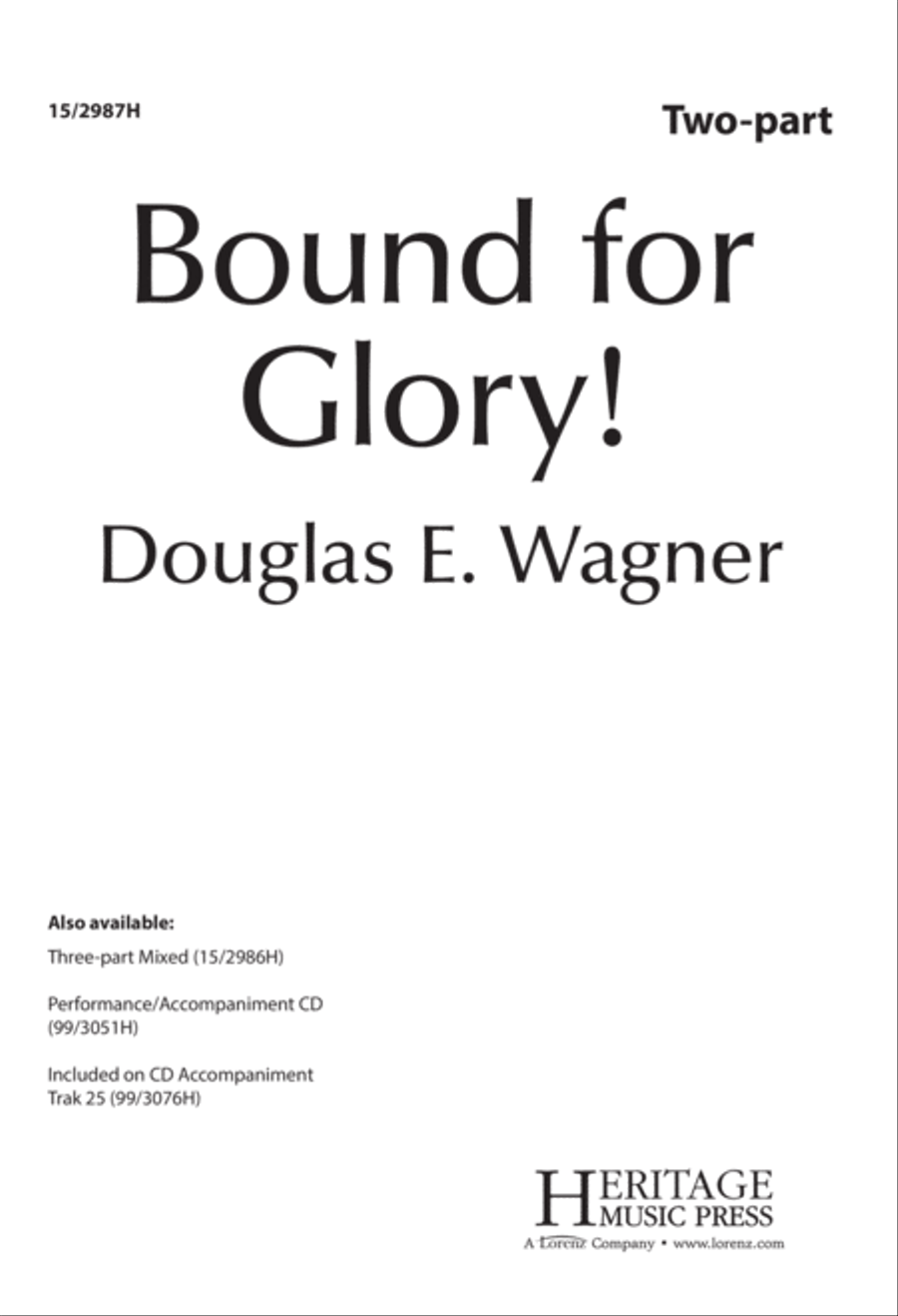 Bound for Glory! 2-Part scores gallery preview page 1