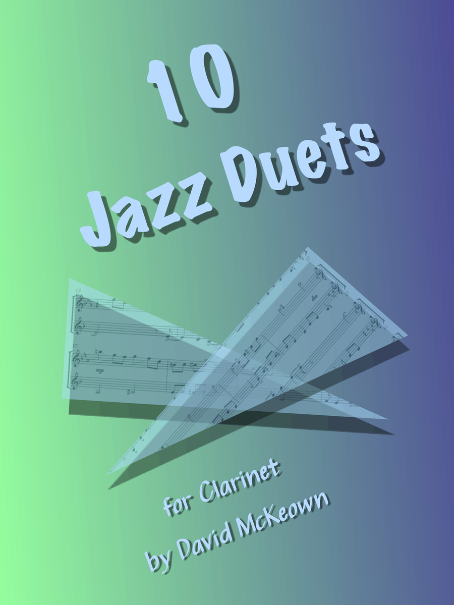 10 Jazz Duets for Clarinet Clarinet Duet scores gallery preview page 1
