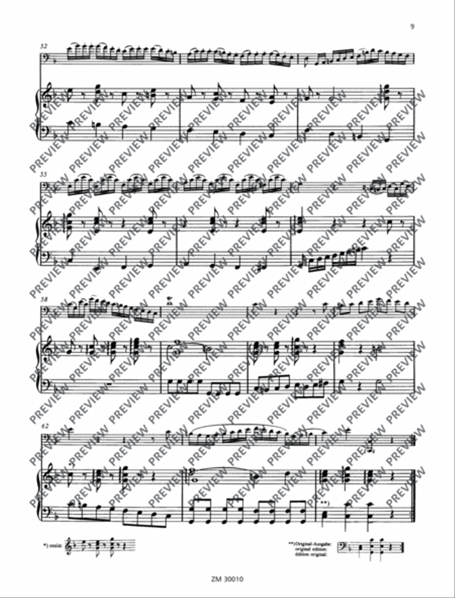 6 Sonatas 6 Sonatas Bassoon scores gallery preview page 10