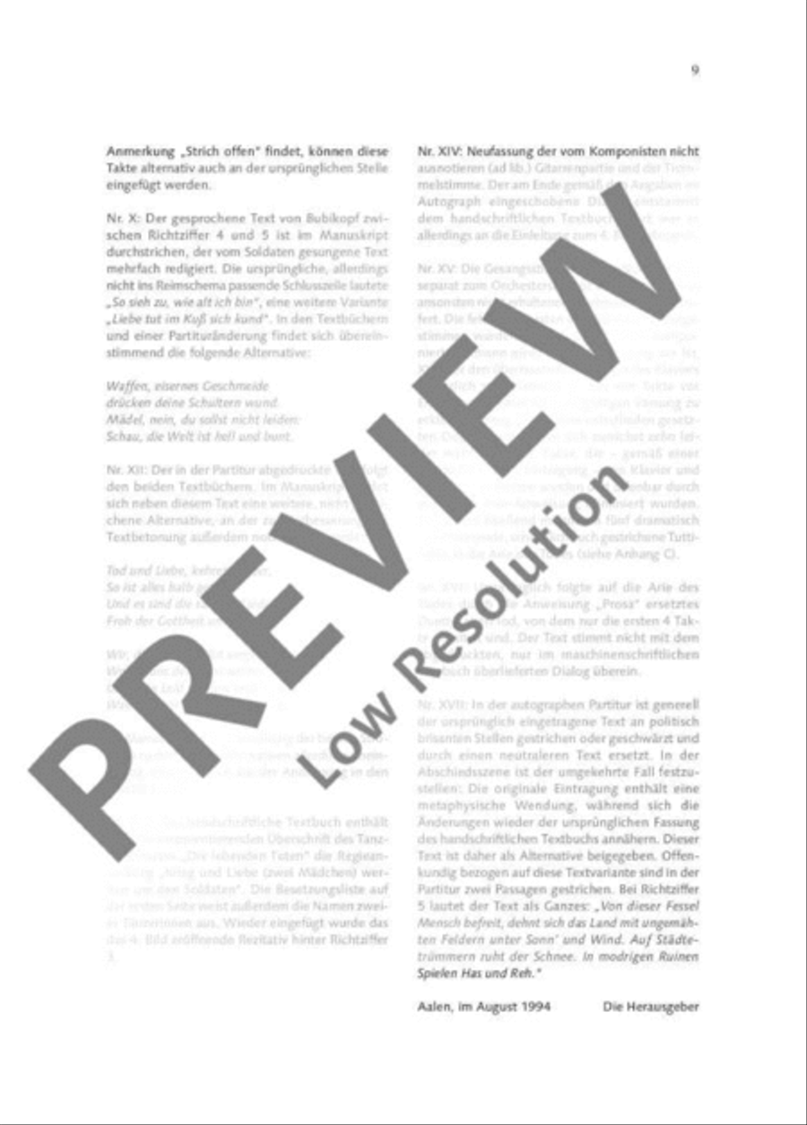 The Emperor of Atlantis Saxophone scores gallery preview page 8