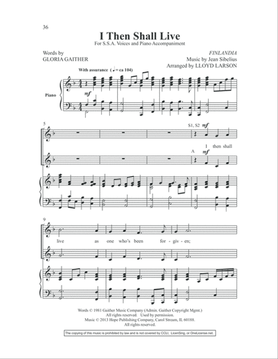 Women in Song 4 Women in Song 4 SSA scores gallery preview page 38