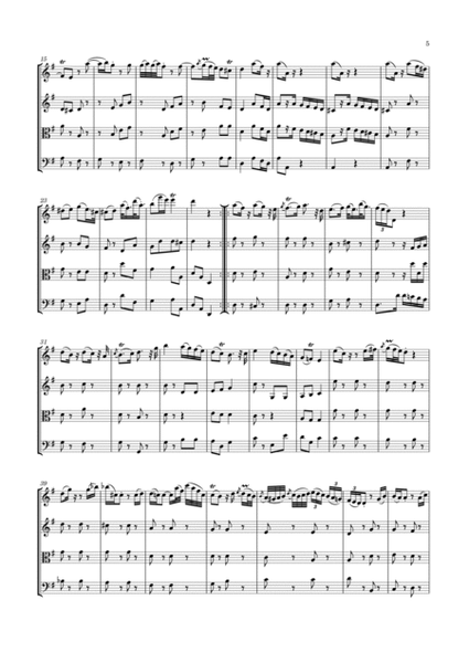 Haydn - String Quartet in C major, Hob.III:6 ; Op.1 No.6