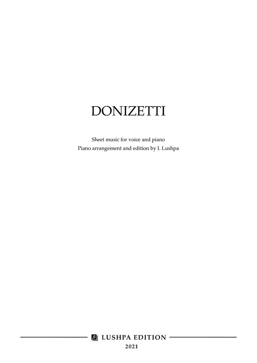Una furtiva lagrima Piano, Vocal scores gallery preview page 2