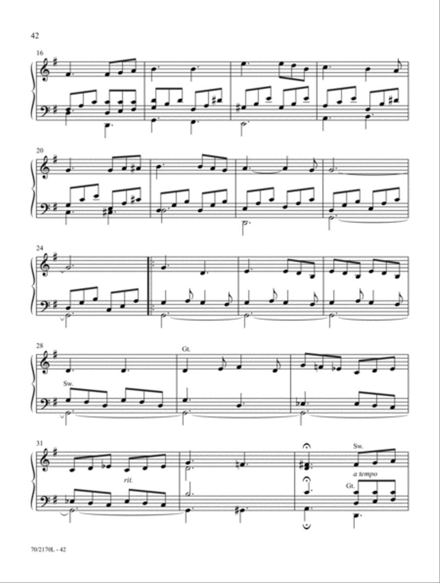 Pick Up & Play Pick Up & Play Organ Solo scores gallery preview page 26