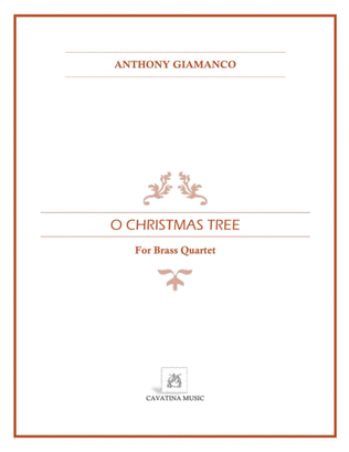Book cover for O Christmas Tree (Brass Quartet)