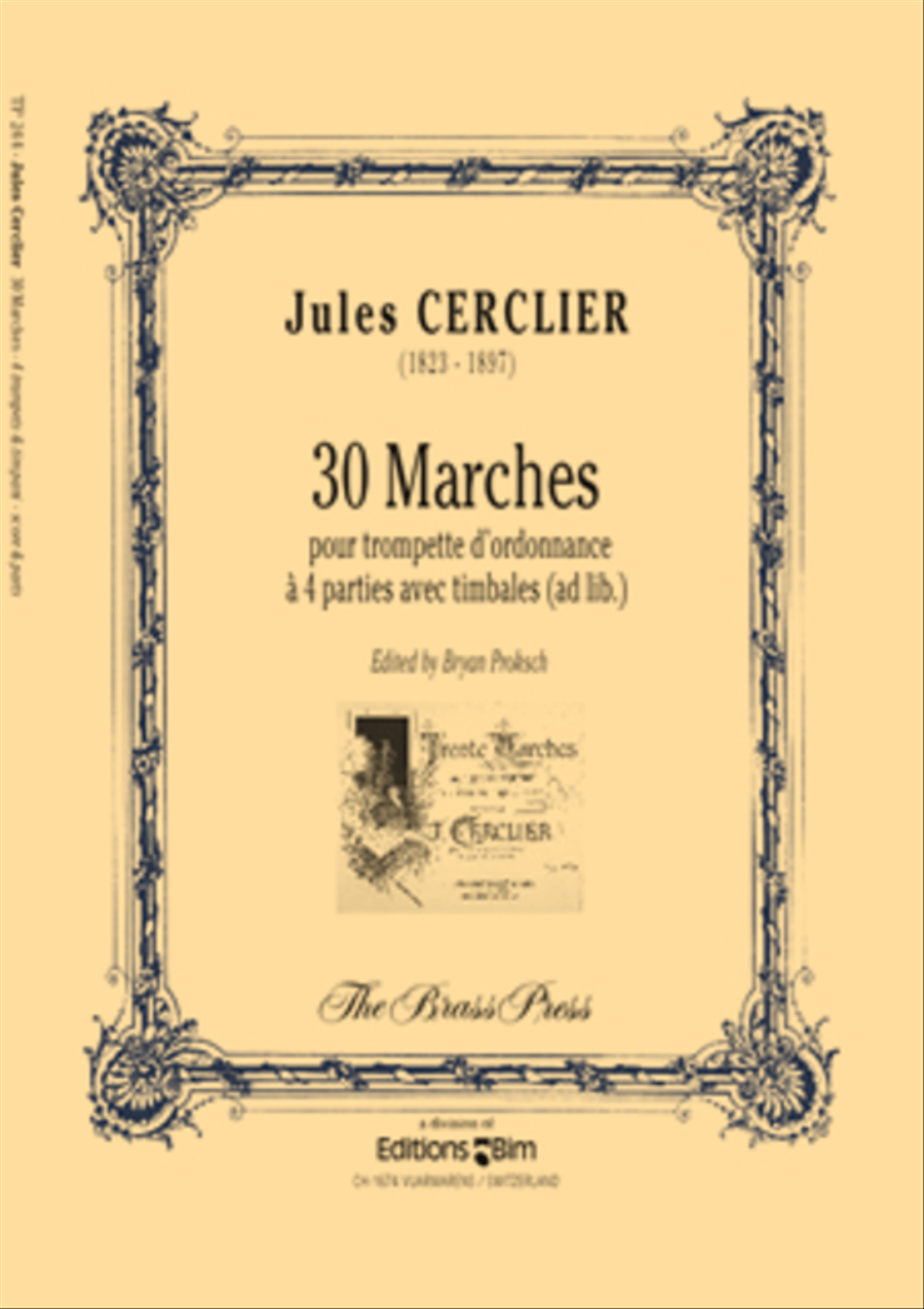 30 Marches Trumpet scores gallery preview page 1