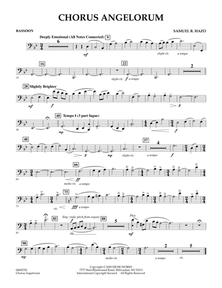 Chorus Angelorum - Bassoon