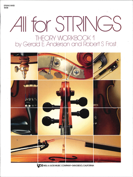 All For Strings Theory Workbook 1-String Bass