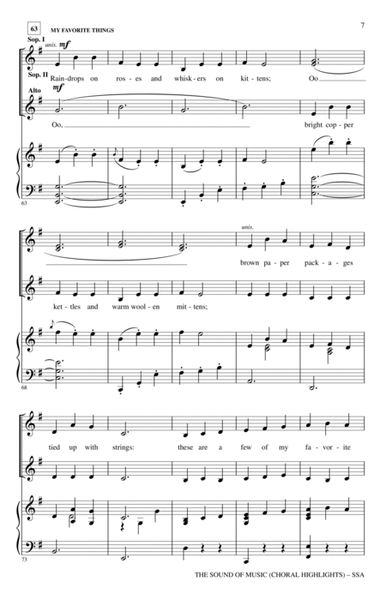 The Sound Of Music (Choral Highlights) (arr. John Leavitt)
