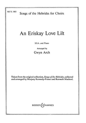 Book cover for Eriskay Love Lilt (ssa/piano)