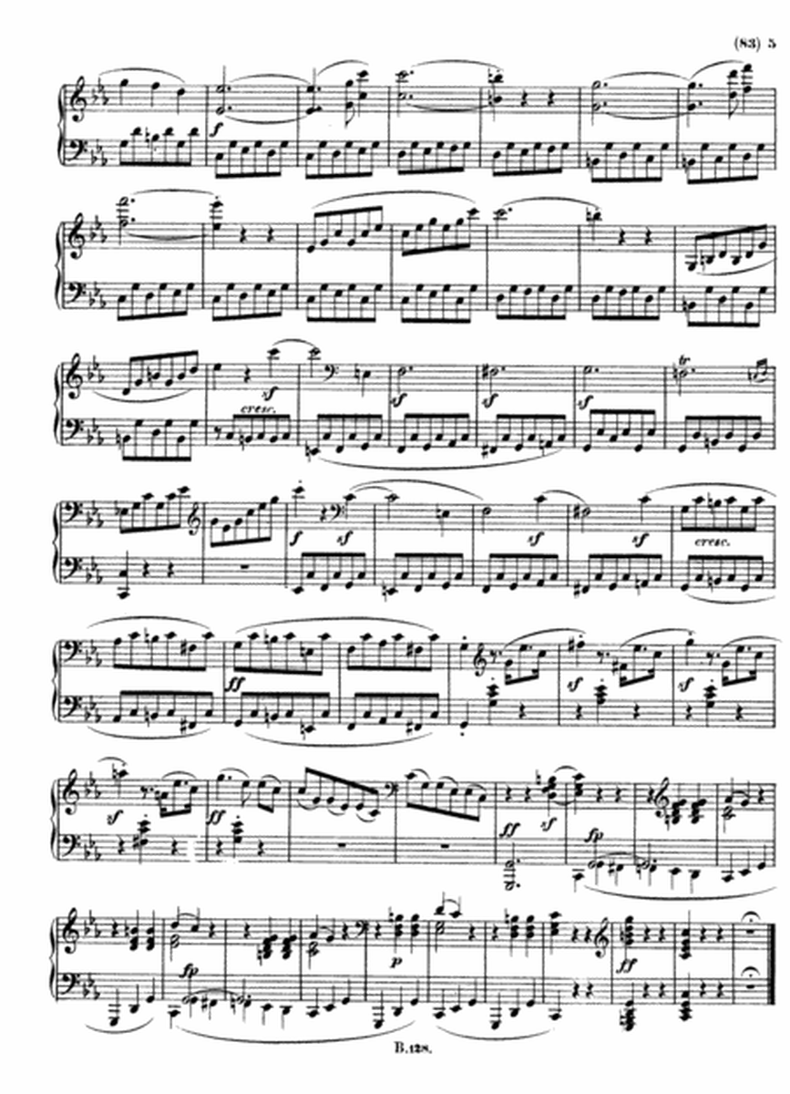 Beethoven-Sonata No.5 in C minor Op.10 No.1( Original Complete Full Version) image number null