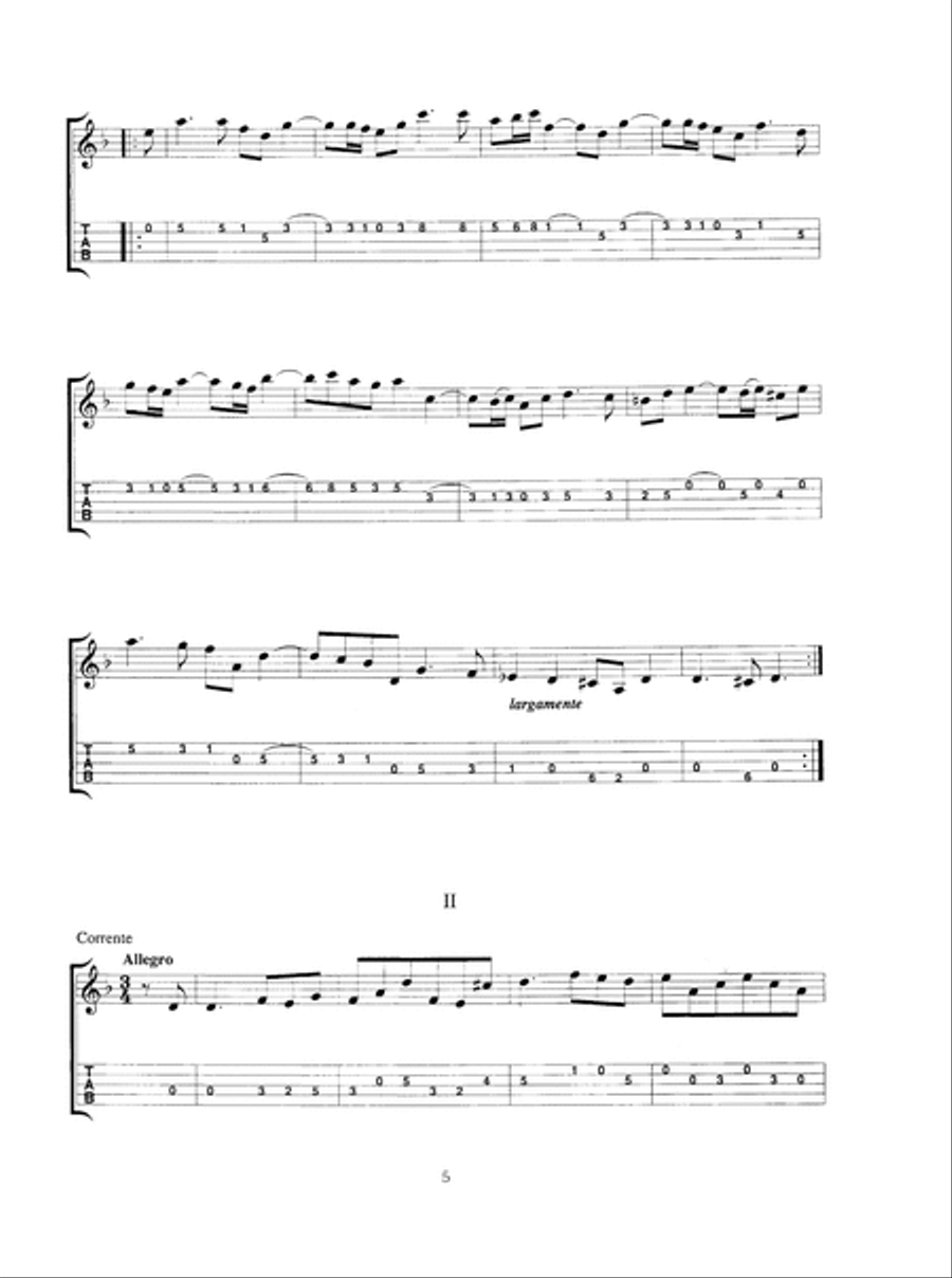 Mandolin Classics in Tablature Mandolin scores gallery preview page 6