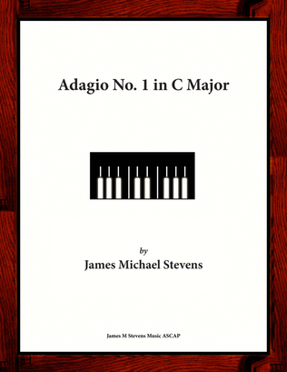 Book cover for Adagio No. 1 in C Major